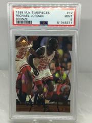 Michael Jordan [Bronze] #12 Basketball Cards 1998 Upper Deck Mjx Timepieces Prices