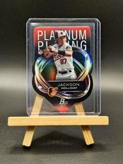 Jackson Holliday [Red] #PPD-8 Baseball Cards 2023 Bowman Platinum Plating Die Cut Prices
