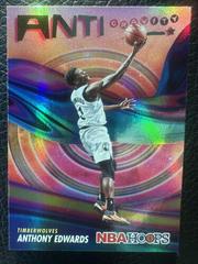 Anthony Edwards [Holo] #2 Basketball Cards 2023 Panini Hoops Anti Gravity Prices
