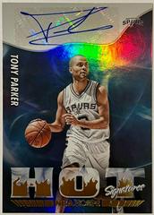 Tony Parker #HS-TP Basketball Cards 2022 Panini Hoops Hot Signatures Prices