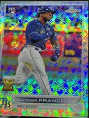 Wander Franco [SP] #80 Baseball Cards 2022 Topps Chrome Logofractor Prices