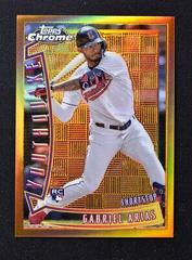 Gabriel Arias [Orange] Baseball Cards 2022 Topps Chrome Youthquake Prices