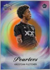 Kristian Fletcher [Orange] Soccer Cards 2023 Topps Chrome MLS Pearlers Prices