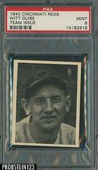 Witt Guise Baseball Cards 1940 Cincinnati Reds Team Issue Prices