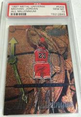 Michael Jordan Basketball Cards 1997 Metal Universe All Millennium Prices