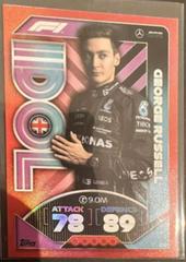 George Russell [Rainbow Red] #338 Racing Cards 2022 Topps Turbo Attax Formula 1 Prices