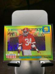 Herschel Walker [Gold Chrome Refractor] #51 Football Cards 2005 Topps All American Prices
