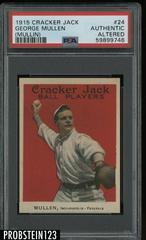 George Mullen [Mullin] #24 Baseball Cards 1915 Cracker Jack Prices