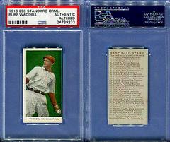 Rube Waddell Baseball Cards 1910 E93 Standard Caramel Prices