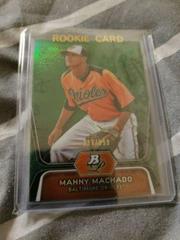 Manny Machado [Green Refractor] #BPP23 Baseball Cards 2012 Bowman Platinum Prospects Prices