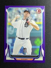 Justin Verlander [Purple Ice] #146 Baseball Cards 2014 Bowman Prices