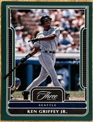 Ken Griffey Jr. [Emerald] #24 Baseball Cards 2023 Panini Three and Two Prices