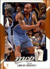 Carlos Boozer Basketball Cards 2008 Upper Deck MVP Prices