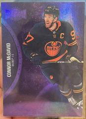 Connor McDavid [Purple Spectrum] Hockey Cards 2021 Skybox Metal Universe Prices