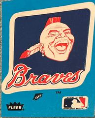 Braves “Team Logo Sticker” Baseball Cards 1985 Fleer Stickers Prices