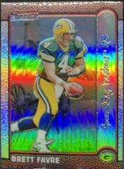 Brett Favre [Interstate Refractor] #60 Football Cards 1999 Bowman Chrome Prices