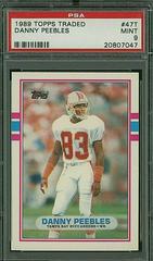 Danny Peebles Football Cards 1989 Topps Traded Prices
