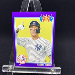 Aaron Judge [Purple] Baseball Cards 2022 Topps Brooklyn Collection Prices
