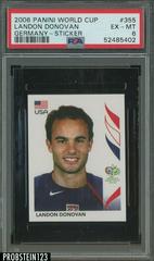 Landon Donovan #355 Soccer Cards 2006 Panini World Cup Germany Sticker Prices