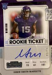 Ihmir Smith Marsette [Autograph Stub] #140 Football Cards 2021 Panini Contenders Prices