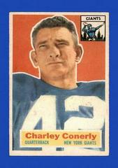 Charley Conerly Football Cards 1956 Topps Prices
