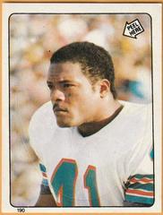 Fulton Walker #190 Football Cards 1983 Topps Stickers Prices