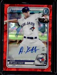 Adam Hill [Red Refractor] #CPA-AHI Baseball Cards 2020 Bowman Chrome Prospect Autographs Prices