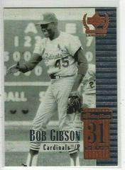 Bob Gibson Baseball Cards 1999 Upper Deck Century Legends Prices