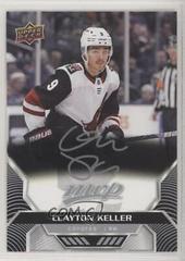 Clayton Keller [Silver Script] #3 Hockey Cards 2020 Upper Deck MVP Prices