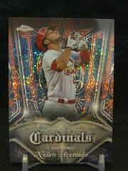 Nolan Arenado [Champagne Gold Speckle] #P-4 Baseball Cards 2022 Topps Chrome Pinstriped Prices
