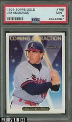 Jim Edmonds #799 Baseball Cards 1993 Topps Gold Prices