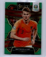 Matthijs de Ligt [Green Prizm] Soccer Cards 2020 Panini Select UEFA Euro Prices
