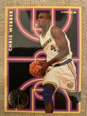 Chris Webber #10 Basketball Cards 1993 Fleer 1st Year Phenoms Prices
