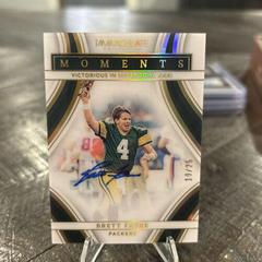 Brett Favre #8 Football Cards 2023 Panini Immaculate Moments Autograph Prices