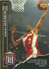 Stacey Augmon #LT2 Basketball Cards 1993 Upper Deck Locker Talk Prices