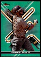 Fernando Tatis Jr. [Green] #1 Baseball Cards 2022 Topps Finest Prices