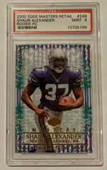 Shaun Alexander [Retail] Football Cards 2000 Collector's Edge Masters Prices