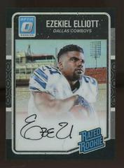 Ezekiel Elliott [Autograph Black] #168 Football Cards 2016 Panini Donruss Optic Prices
