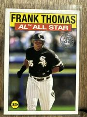 Frank Thomas Baseball Cards 2021 Topps 1986 All Star Baseball 35th Anniversary Prices