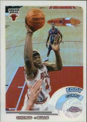 Eddy Curry [White Refractor] #16 Basketball Cards 2002 Topps Chrome Prices