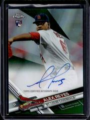Alex Reyes [Green Refractor] #RA-AR Baseball Cards 2017 Topps Chrome Rookie Autographs Prices