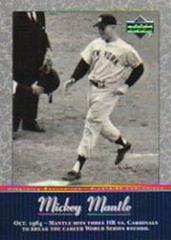 Mickey Mantle #MM44 Baseball Cards 2001 Upper Deck Pinstripe Exclusive Mantle Prices