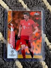 Robert Lewandowski [Orange] #73 Soccer Cards 2019 Topps Chrome UEFA Champions League Sapphire Prices