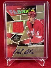 Nicklas Lidstrom [Autograph] Hockey Cards 2021 SP Game Used Authentic Fabrics Prices