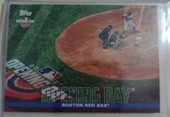 Boston Red Sox Baseball Cards 2022 Topps Opening Day Opening Day Prices