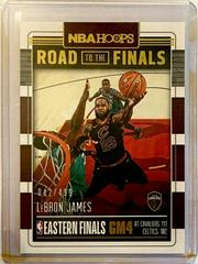 LeBron James #71 Basketball Cards 2018 Panini Hoops Road to the Finals Prices