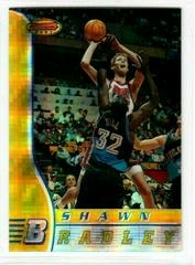 Shawn Bradley Atomic Refractor Basketball Cards 1996 Bowman's Best Prices