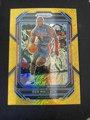 Ben Wallace [Gold Shimmer] #277 Basketball Cards 2022 Panini Prizm Prices