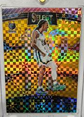 Ja Morant [Gold] #1 Basketball Cards 2022 Panini Select Numbers Prices