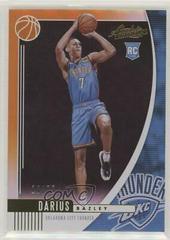 Darius Bazley [Orange] #24 Basketball Cards 2019 Panini Absolute Memorabilia Prices